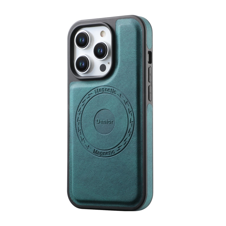 For iPhone 15 Denior A13 Skin Feel MagSafe Phone Case(Blue) - iPhone 15 Cases by Denior | Online Shopping UK | buy2fix