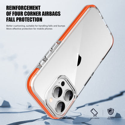 For iPhone 16 TPE Airbag TPU+ PC Full Coverage Phone Case(Transparent) - iPhone 16 Cases by buy2fix | Online Shopping UK | buy2fix