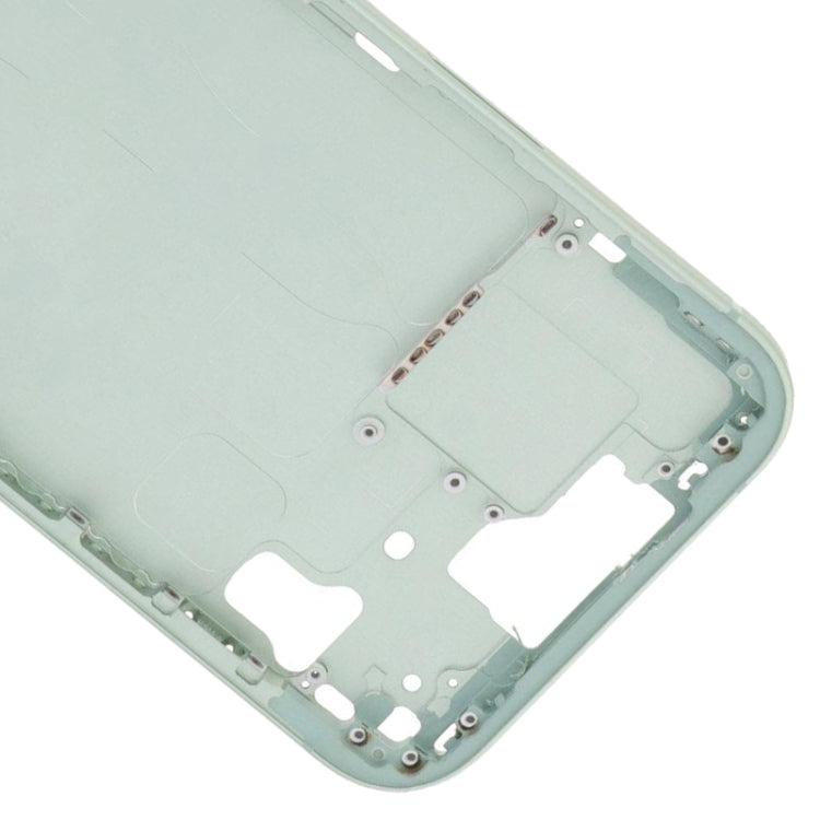 For iPhone 15 Middle Frame Bezel Plate with Side Keys + Card Tray, Version:US Version(Green) - LCD Related Parts by buy2fix | Online Shopping UK | buy2fix