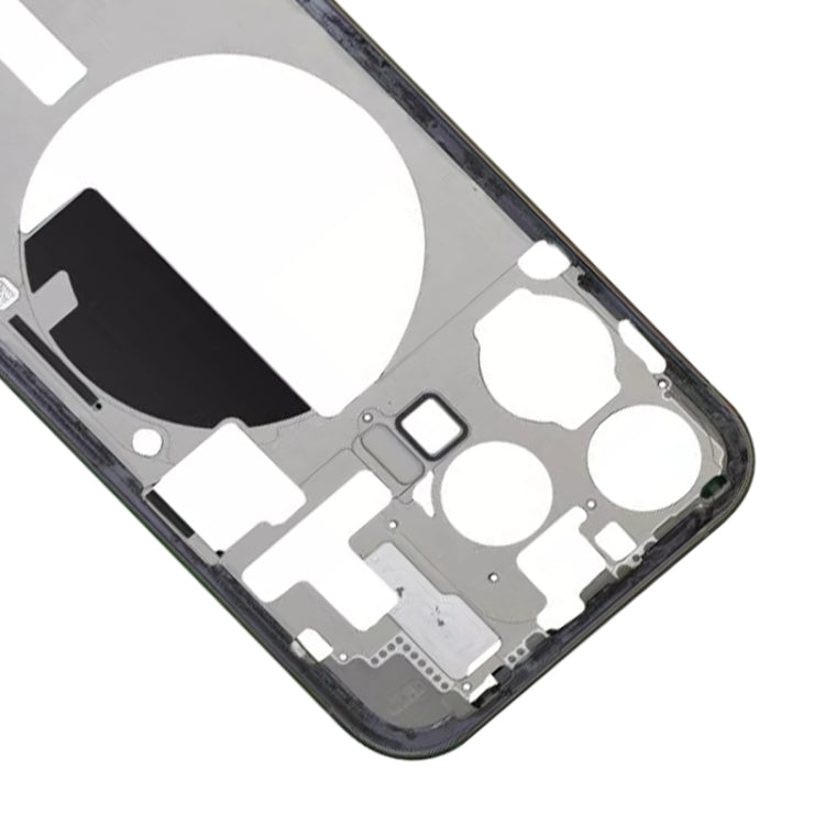 For iPhone 15 Pro Middle Frame Bezel Plate with Side Keys + Card Tray, Version:US Version(Black) - LCD Related Parts by buy2fix | Online Shopping UK | buy2fix