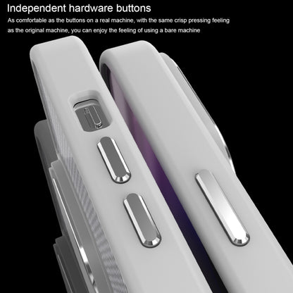 For iPhone 11 Pro Carbon Fiber Texture MagSafe Magnetic Shockproof Phone Case(Purple) - iPhone 11 Pro Cases by buy2fix | Online Shopping UK | buy2fix