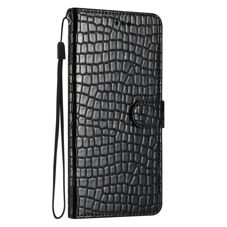 For iPhone 16 Pro Max Crocodile Texture Horizontal Flip Leather Phone Case(Black) - iPhone 16 Pro Max Cases by buy2fix | Online Shopping UK | buy2fix