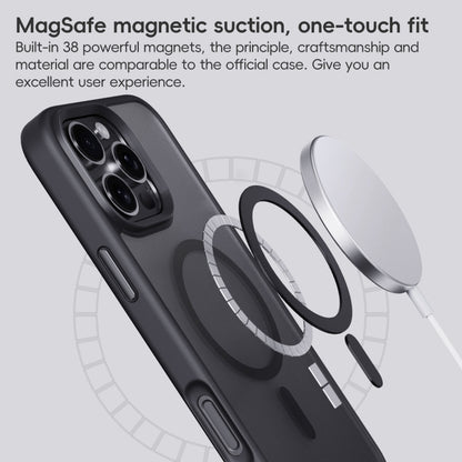 For iPhone 16 Plus Frosted MagSafe Magnetic Phone Case(White) - iPhone 16 Plus Cases by buy2fix | Online Shopping UK | buy2fix