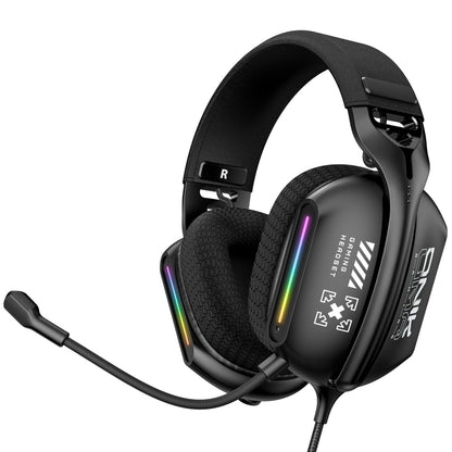 ONIKUMA X12 USB /  3.5mm Wired RGB Light Gaming Headset with Mic, Cable length: 2.2m(Black) - Multimedia Headset by ONIKUMA | Online Shopping UK | buy2fix