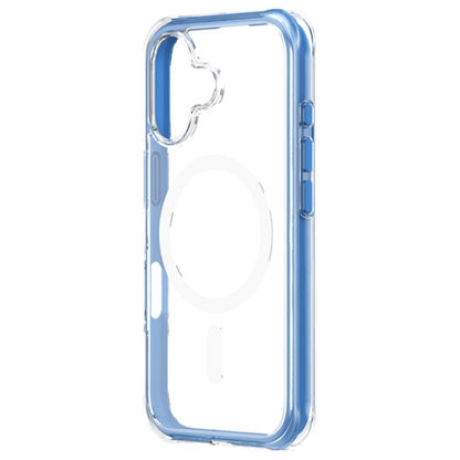 For iPhone 16 Plus ZGA Colorful Airbag Magsafe PC Hybrid TPU Phone Case(Blue) - iPhone 16 Plus Cases by ZGA | Online Shopping UK | buy2fix