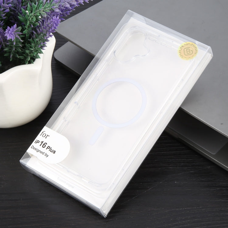 For iPhone 16 Plus GEBEI MagSafe Magnetic Transparent Phone Case - iPhone 16 Plus Cases by GEBEI | Online Shopping UK | buy2fix