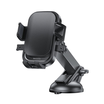 Yesido C267 Suction Cup Gravity Clamp Car Phone Holder(Black) - Car Holders by Yesido | Online Shopping UK | buy2fix