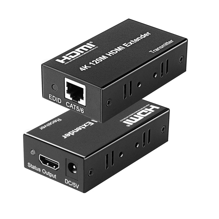 4K HDMI to RJ45 Network Extender, Transmission Distance: 120m(AU Plug) - Amplifier by buy2fix | Online Shopping UK | buy2fix