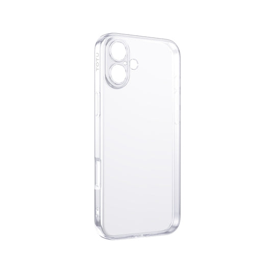 For iPhone 16 TOTU PC-1 Soft Series Precision Lens Holes TPU Phone Case(Transparent) - iPhone 16 Cases by TOTUDESIGN | Online Shopping UK | buy2fix