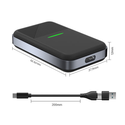 CarPlay and Android Auto Wireless Car Connectivity Box, Specification: Square(Black) - Bluetooth Adapters by buy2fix | Online Shopping UK | buy2fix