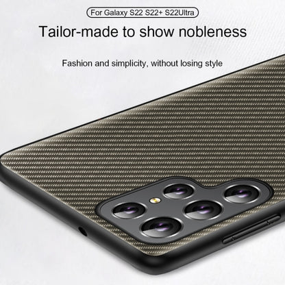 For Samsung Galaxy S25+ 5G Carbon Fiber Texture Printing Phone Case(Gold) - Galaxy S25+ 5G Cases by buy2fix | Online Shopping UK | buy2fix