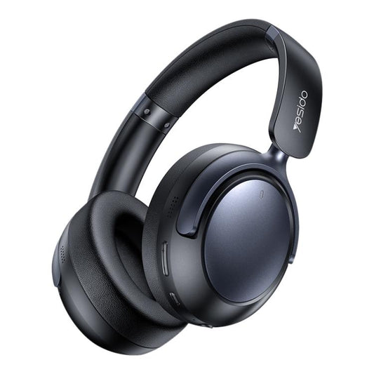 Yesido EP07 Hybrid Dual-feed ANC Noise Reduction Bluetooth Headphones(Black) - Headset & Headphone by Yesido | Online Shopping UK | buy2fix