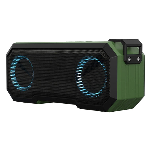 X8 Wireless Bluetooth Speaker IPX7 Waterproof Color Light Subwoofer(Green) - Waterproof Speaker by buy2fix | Online Shopping UK | buy2fix