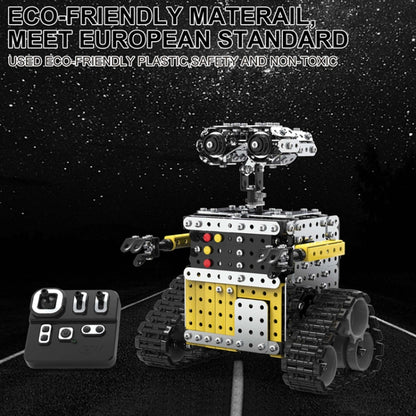 MoFun SW(RC)009 DIY Stainless Steel Assembly Remote Control Robot Interactive Intelligence Toy - RC Robots by MoFun | Online Shopping UK | buy2fix