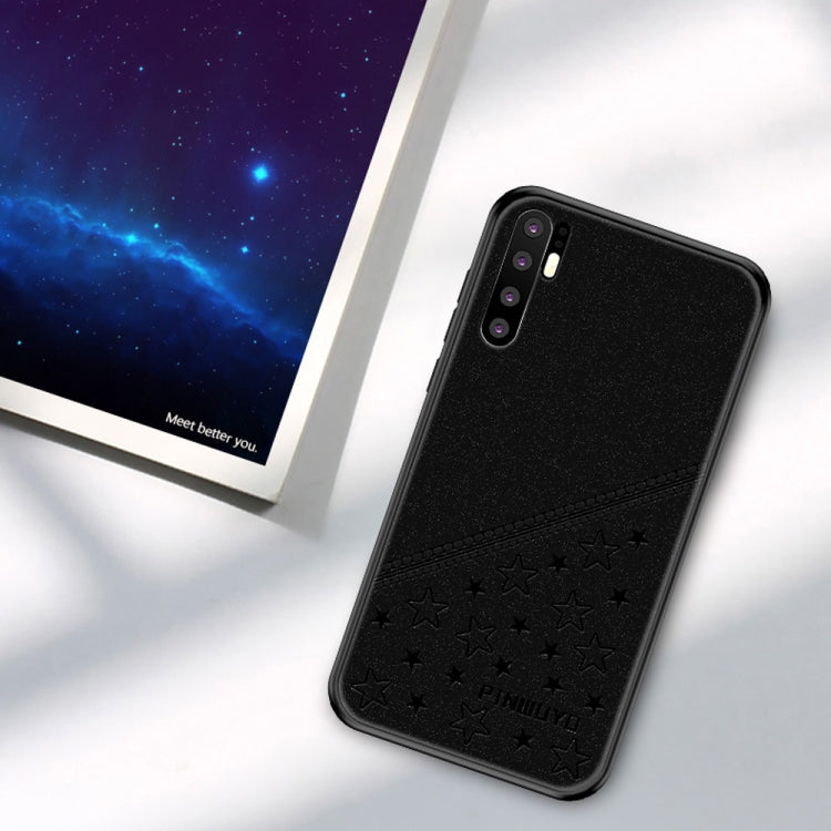 PINWUYO Full Coverage Waterproof Shockproof PC+TPU+PU Case for Huawei P30 Pro (Black) - Huawei Cases by PINWUYO | Online Shopping UK | buy2fix