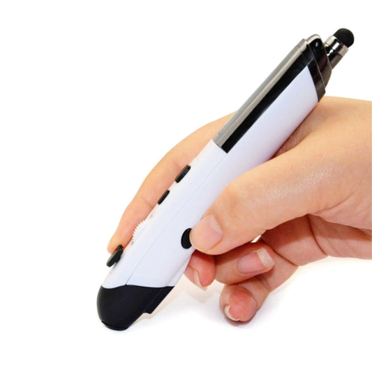 PR-08 2.4G Innovative Pen-style Handheld Wireless Smart Mouse, Support Windows 8 / 7 / Vista / XP /  2000 / Android / Linux / Mac OS. , Effective Distance: 10m(White) - Wireless Mice by buy2fix | Online Shopping UK | buy2fix