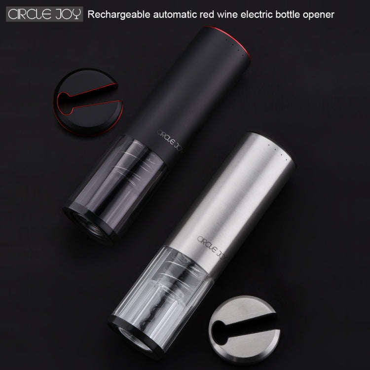 Original Xiaomi Youpin CIRCLE JOY Automatic Rechargeable Electric Wine Bottle Opener(Black) - Openers by Xiaomi | Online Shopping UK | buy2fix