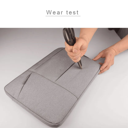 Universal Multiple Pockets Wearable Oxford Cloth Soft Portable Simple Business Laptop Tablet Bag, For 15.6 inch and Below Macbook, Samsung, Lenovo, Sony, DELL Alienware, CHUWI, ASUS, HP (Grey) - 15.6 - 17 inch by buy2fix | Online Shopping UK | buy2fix