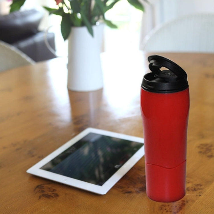 Portable Mighty Mug Solo Travel Coffee Herbal Ice Tea Fizzy Drink Mug Water Bottle Cup, Capacity: 500ml(Red) - Kettles by buy2fix | Online Shopping UK | buy2fix