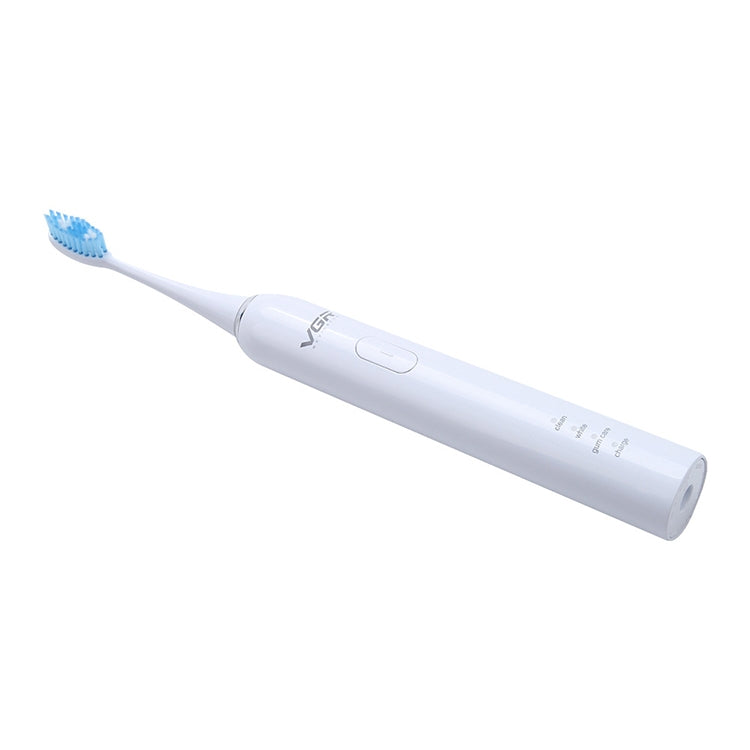 VGR V-805 IPX7 USB Magnetic Suspension Sonic Shock Toothbrush with Memory Function(White) - Toothbrushes by VGR | Online Shopping UK | buy2fix