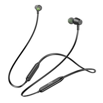 ipipoo GP-1 Magnetic Sports Wireless Bluetooth V4.2 Earphone Neck Halter Style In-ear Headset(Black) - Neck-mounted Earphone by ipipoo | Online Shopping UK | buy2fix