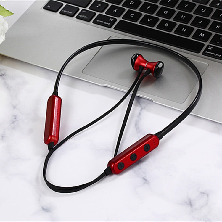 MG-G18 Bluetooth 4.2 Sport Wireless Bluetooth Earphone, Support Card (Black Red) - Bluetooth Earphone by buy2fix | Online Shopping UK | buy2fix