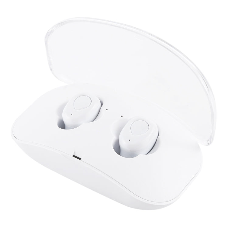 X-I8S Outdoor Sports Portable In-ear Bluetooth V4.2 Earphone with Charging Box (White) - Bluetooth Earphone by buy2fix | Online Shopping UK | buy2fix