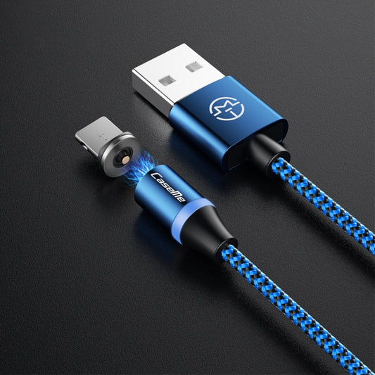 CaseMe Series 2 USB to 8 Pin Magnetic Charging Cable, Length: 1m (Dark Blue) - Charging Cable & Head by CaseMe | Online Shopping UK | buy2fix