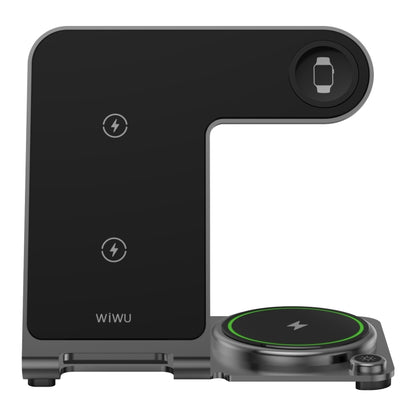 WIWU Wi-W005 Armor 3 in 1 15W Wireless Charger - Wireless Charger by WIWU | Online Shopping UK | buy2fix