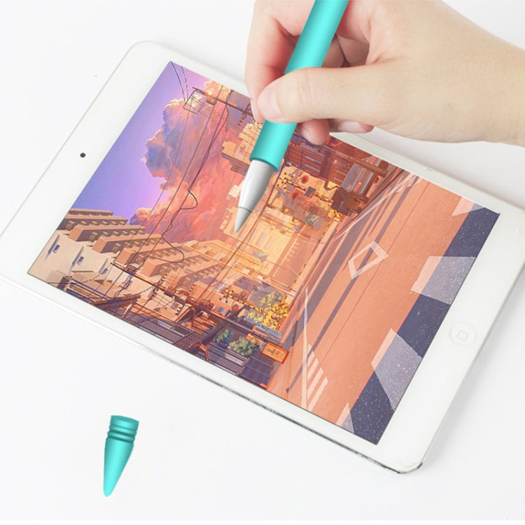 Apple Pen Cover Anti-lost Protective Cover for Apple Pencil (Mint Green) - Pencil Accessories by buy2fix | Online Shopping UK | buy2fix