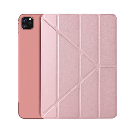 Horizontal Flip Ultra-thin Magnetic PU Leather Case for iPad Air 11 2024 / iPad Pro 11 inch 2018/2020/2021, with  Sleep / Wake-up Function(Rose Gold) - iPad Pro 11 (2018) Cases by buy2fix | Online Shopping UK | buy2fix