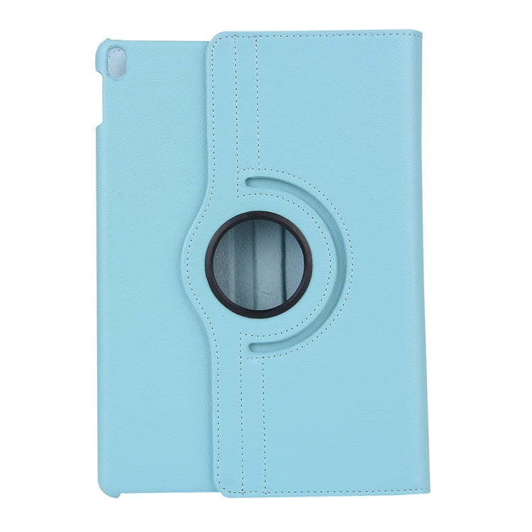 Litchi Texture 360 Degree Spin Multi-function Horizontal Flip Leather Protective Case with Holder for iPad Pro 10.5 inch / iPad Air (2019) (Baby Blue) - iPad Pro 10.5 inch Cases by buy2fix | Online Shopping UK | buy2fix