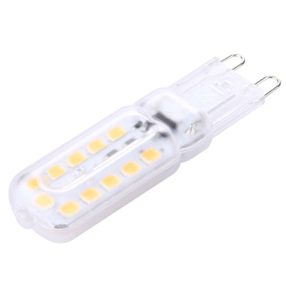 G9 3W 300LM Transparent Cover Corn Light Bulb, 22 LED SMD 2835, AC 220-240V(Warm White) - LED Blubs & Tubes by buy2fix | Online Shopping UK | buy2fix