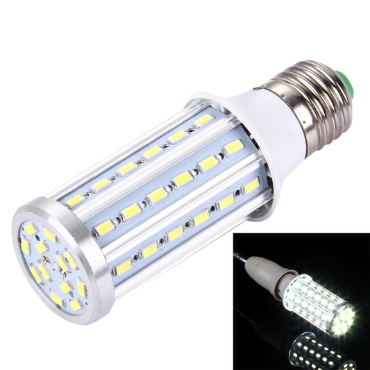 15W Aluminum Corn Light Bulb, E27 1280LM 60 LED SMD 5730, AC 85-265V(White Light) - LED Blubs & Tubes by buy2fix | Online Shopping UK | buy2fix