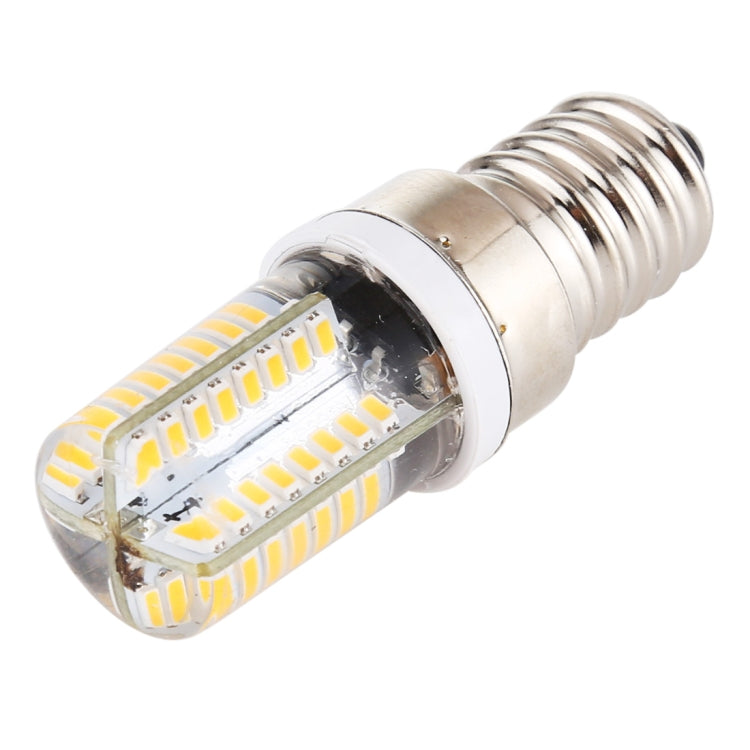 E14 SMD 3014 64 LEDs Dimmable LED Corn Light, AC 220V (Warm White) - LED Blubs & Tubes by buy2fix | Online Shopping UK | buy2fix