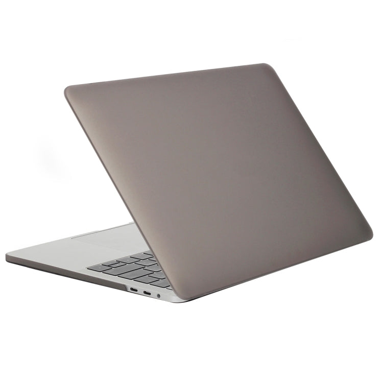 Laptop Frosted Texture PC Protective Case for 2016 New Macbook Pro 13.3 inch A2159 & A1706 & A1708(Grey) - MacBook Pro Cases by buy2fix | Online Shopping UK | buy2fix