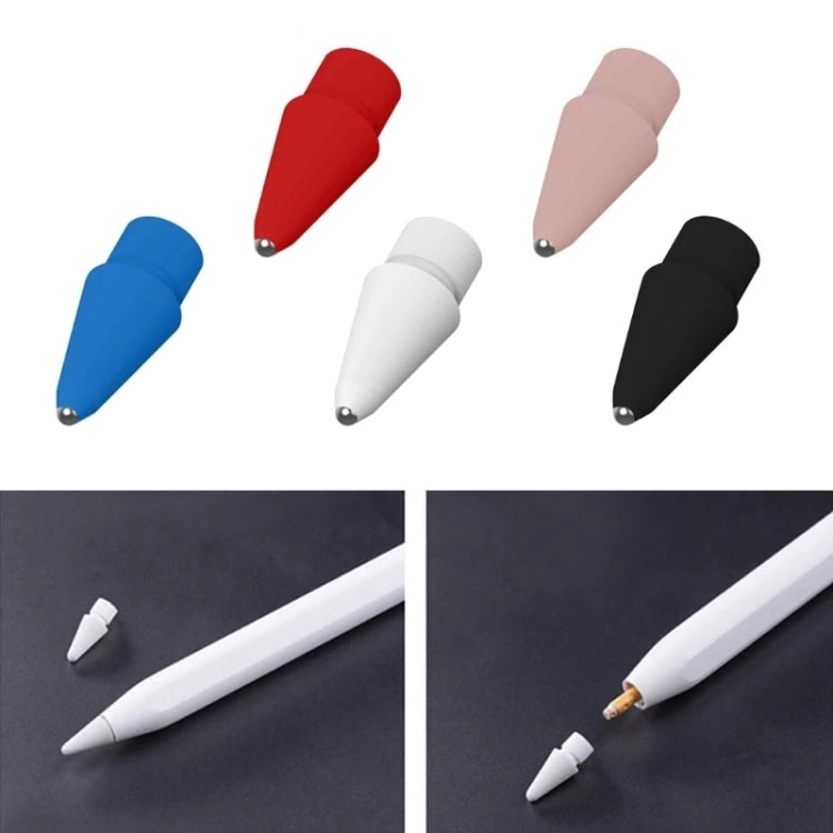 Replacement Pencil Metal Nib Tip for Apple Pencil 1 / 2 (Pink) - Pencil Accessories by buy2fix | Online Shopping UK | buy2fix