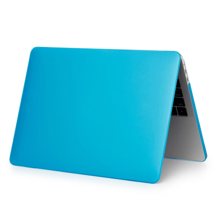 ENKAY Hat-Prince 2 in 1 Frosted Hard Shell Plastic Protective Case + Europe Version Ultra-thin TPU Keyboard Protector Cover for 2016 MacBook Pro 13.3 Inch with Touch Bar (A1706) (Baby Blue) - MacBook Pro Cases by ENKAY | Online Shopping UK | buy2fix