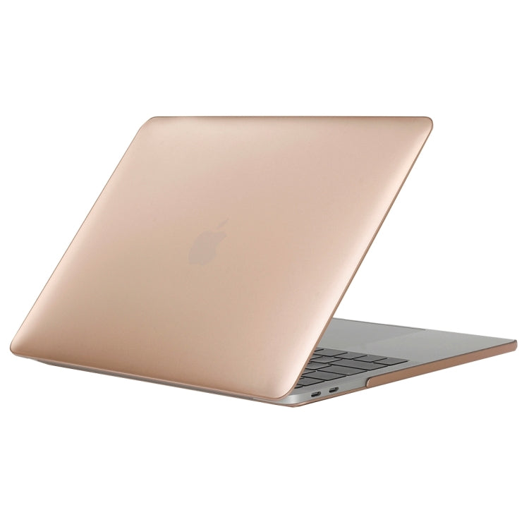 Laptop Metal Style Protective Case for MacBook Pro 15.4 inch A1990 (2018) (Gold) - MacBook Pro Cases by buy2fix | Online Shopping UK | buy2fix