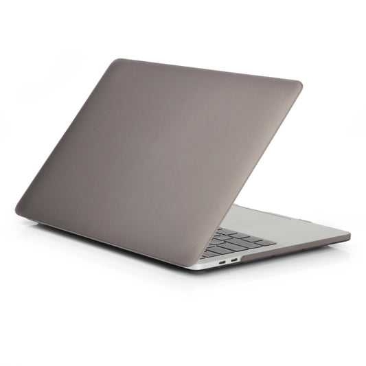 Laptop Frosted Style PC Protective Case for MacBook Pro 15.4 inch A1990 (2018)(Grey) - MacBook Pro Cases by buy2fix | Online Shopping UK | buy2fix