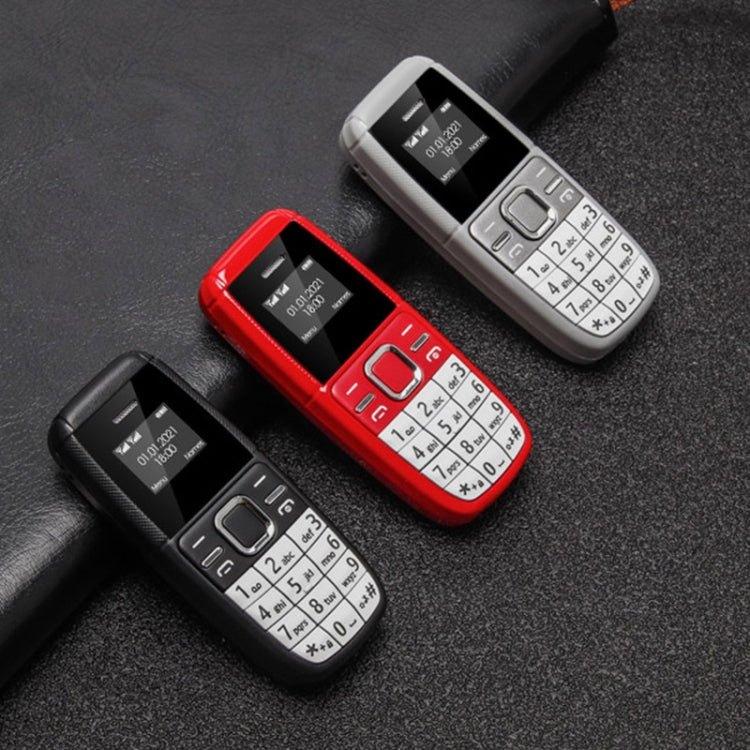 Mini BM200 Mobile Phone, 0.66 inch, MT6261D, 21 Keys, Bluetooth, MP3 Music, Dual SIM, Network: 2G (Black) - Others by buy2fix | Online Shopping UK | buy2fix