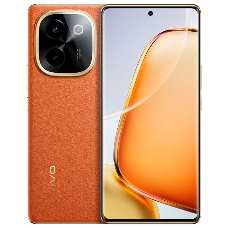 vivo Y200, Dual Back Cameras, 12GB+256GB, Face ID Screen Fingerprint Identification, 6.78 inch Android 14.0 OriginOS 4 Snapdragon 6 Gen 1 Octa Core 2.2GHz, OTG, Network: 5G, Support Google Play (Orange) - vivo by vivo | Online Shopping UK | buy2fix