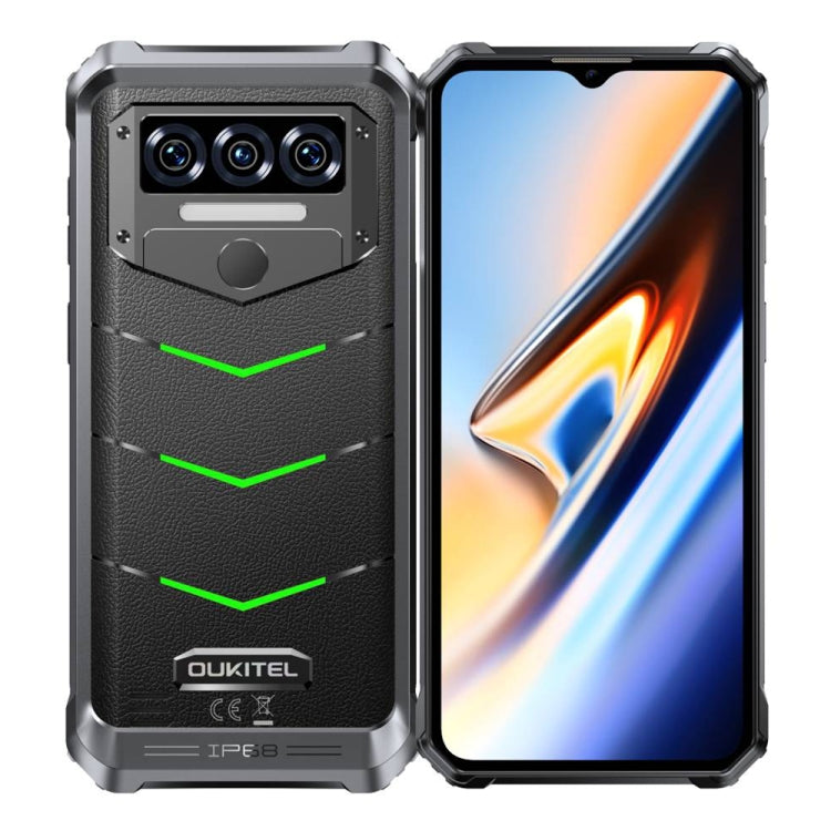 [HK Warehouse] Oukitel WP38 Rugged Phone, 12GB+256GB, IP68/IP69K, Fingerprint Identification, 10600mAh, 6.52 inch MediaTek MT8788 Octa Core, NFC, OTG, Network: 4G (Green) - Other by OUKITEL | Online Shopping UK | buy2fix