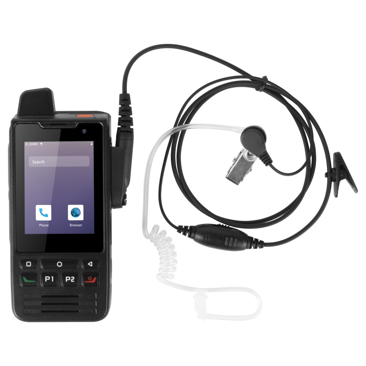 UNIWA F60 Walkie Talkie Rugged Phone, 1GB+8GB, IP68 Waterproof Dustproof Shockproof, 5300mAh Battery, 2.8 inch Android 9.0 MTK6739 Quad Core up to 1.3GHz, Network: 4G, SOS, OTG, NFC(Black) - UNIWA by UNIWA | Online Shopping UK | buy2fix