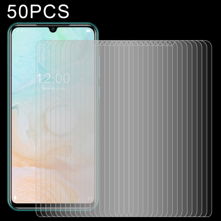 50 PCS For Doogee N20 Pro 0.26mm 9H 2.5D Tempered Glass Film - Others by buy2fix | Online Shopping UK | buy2fix