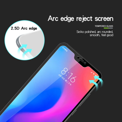 MOFI 0.3mm 9H Surface Hardness 3D Curved Edge Tempered Glass Film for Xiaomi Redmi 6 Pro -  by MOFI | Online Shopping UK | buy2fix