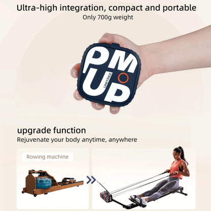 Unitree Pump Portable Home Gym Pump 4.4-44lbs Adjustable Resistance Cable Machine(Blue Orange) - Fitness Equipments by buy2fix | Online Shopping UK | buy2fix