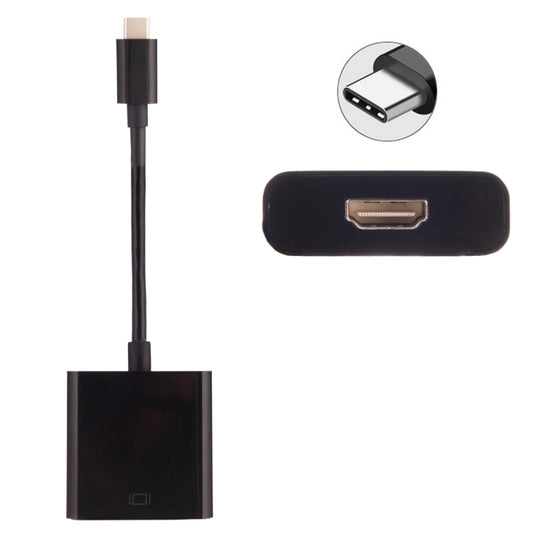 USB-C / Type-C 3.1 Male to HDMI female Adapter Cable, Length: About 10cm, For Galaxy S9 & S9 + & S8 & S8 + & Note 8 / HTC 10 / Huawei Mate 10 & Mate 10 Pro & P20 & P20 Pro / MacBook 12 inch / MacBook Pro - Cable & Adapter by buy2fix | Online Shopping UK | buy2fix