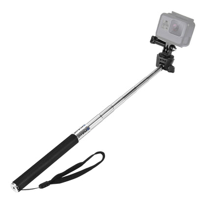 PULUZ Extendable Handheld Selfie Monopod for GoPro, Insta360, DJI and Other Action Cameras, Length: 22.5-80cm - Extendable Pole by PULUZ | Online Shopping UK | buy2fix