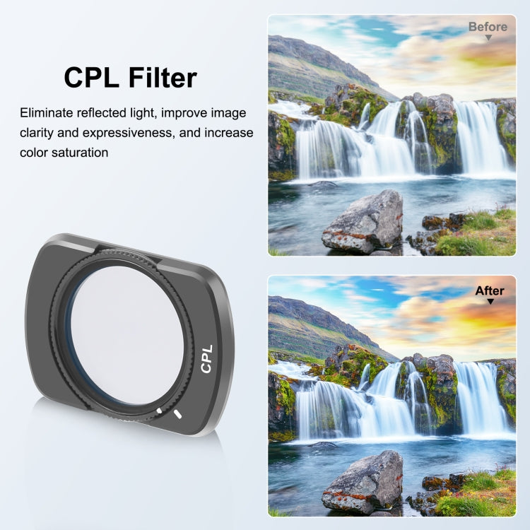 For DJI Osmo Pocket 3 PULUZ Magnetic Camera Lens CPL Filter - Lens Filter by PULUZ | Online Shopping UK | buy2fix